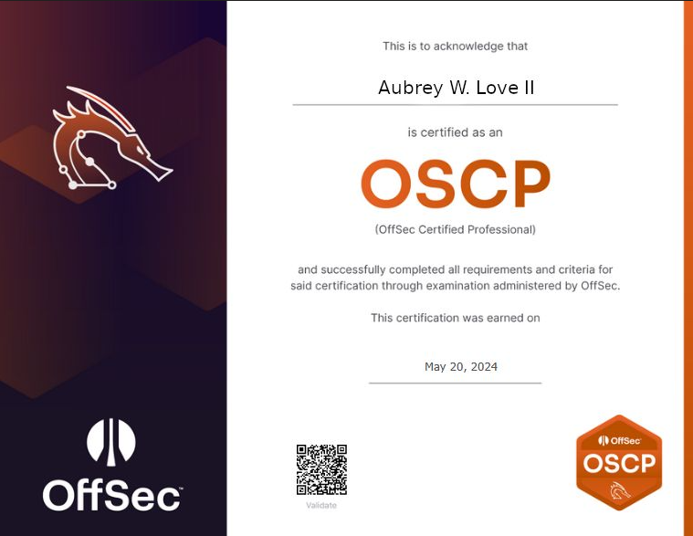 Offensive Security Certified Professional (OSCP) — Black Trace Labs